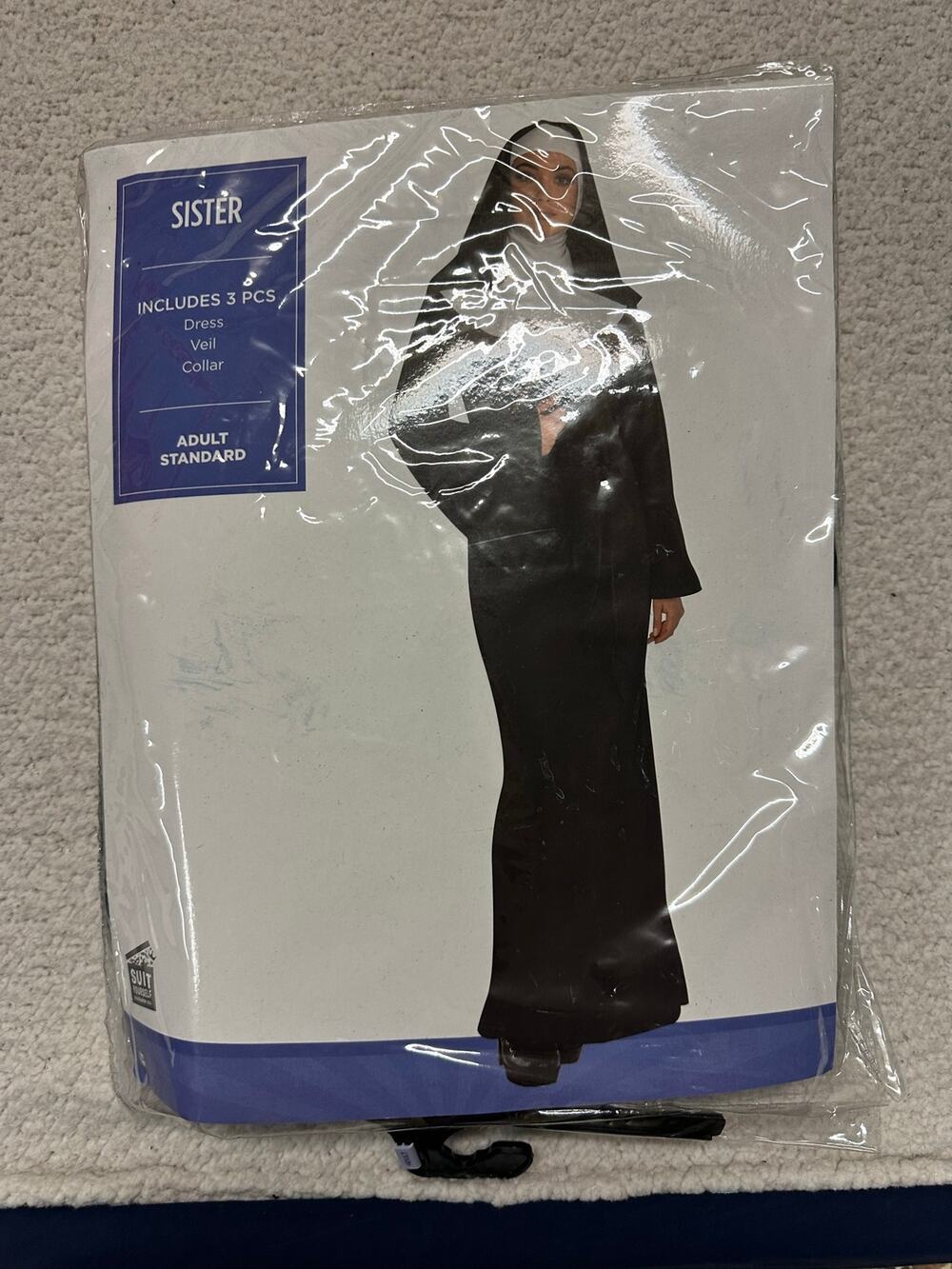 Womens Sister Nun Costume One Size